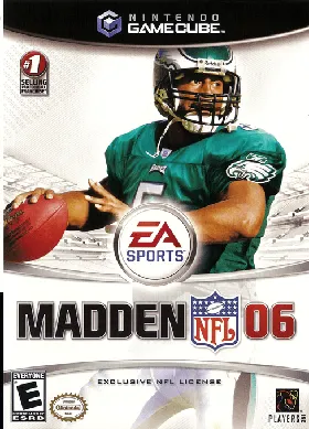 Madden NFL 06 box cover front